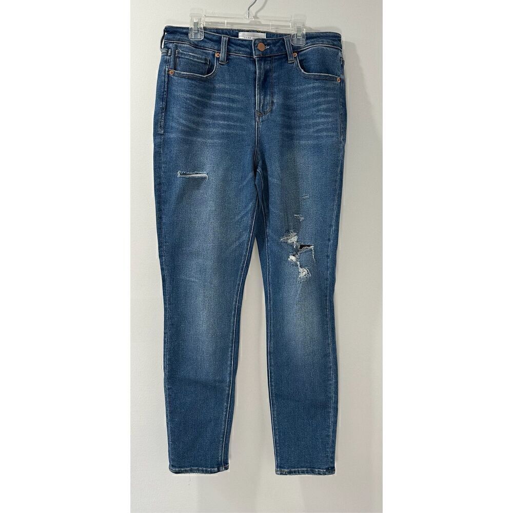 Dear John women’s distressed Olivia skinny jeans size 28. #32-1227